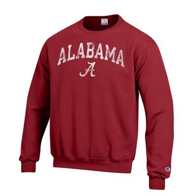 Alabama Champion Arch Fleece Crew