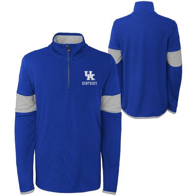 Kentucky YOUTH Field Poly Mesh 1/4 Zip Pullover