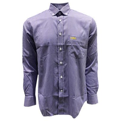 LSU Pennington and Bailes Stretch Gingham Long Sleeve