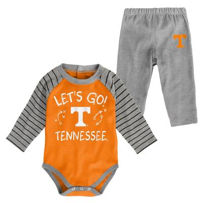 Tennessee Infant Touchdown Creeper Pant Set