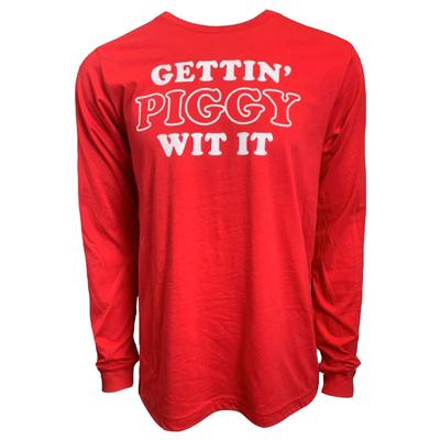 B Unlimited Gettin' Piggy Triblend Long Sleeve Tee