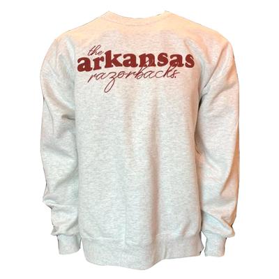 Arkansas B Unlimited Script Sooie Sweatshirt