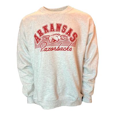 Arkansas B Unlimited Hit That Line Crew Neck Sweatshirt