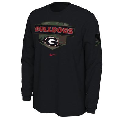 Georgia Nike 2020 Veterans Day Long Sleeve Tee