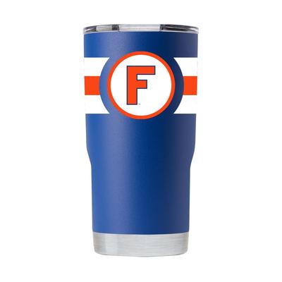 Florida Gametime Sidekicks 20oz Throwback Circle F Tumbler