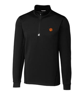 Clemson Cutter & Buck Men's Traverse 1/2 Zip Pullover