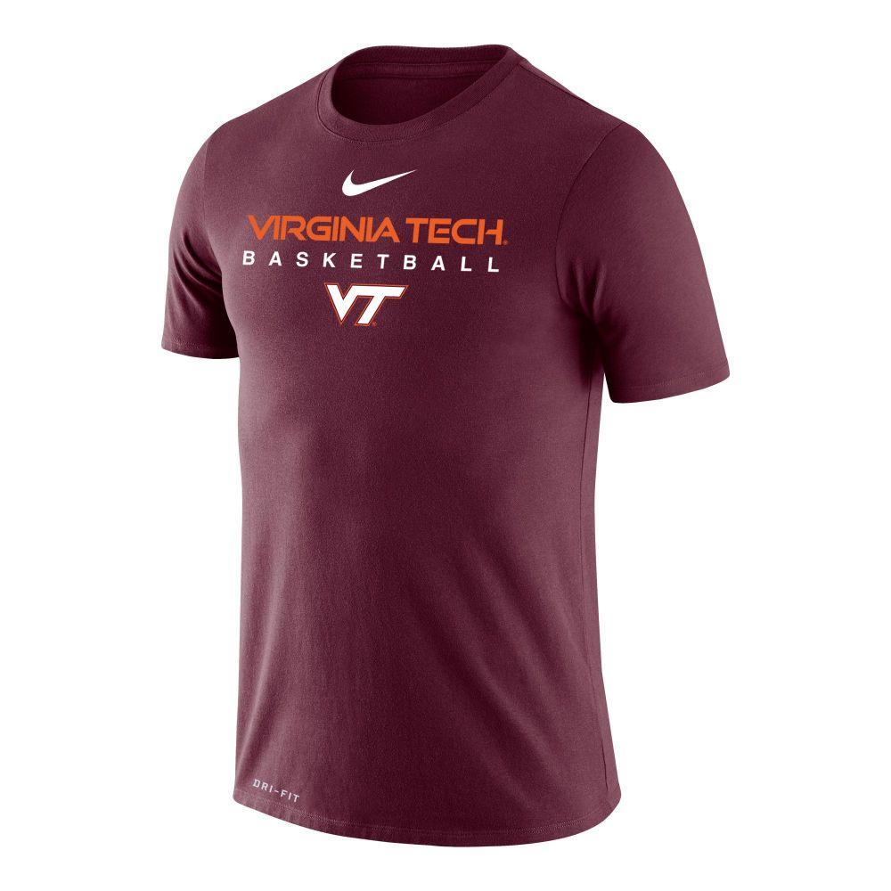 Hokies | Virginia Tech Nike Dri-Fit Legend Basketball T-Shirt | Alumni Hall