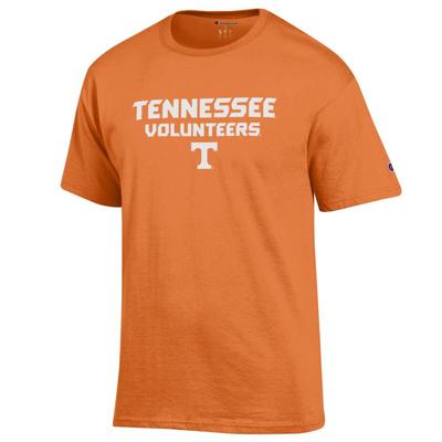 Tennessee Champion Men's Wordmark Tee Shirt