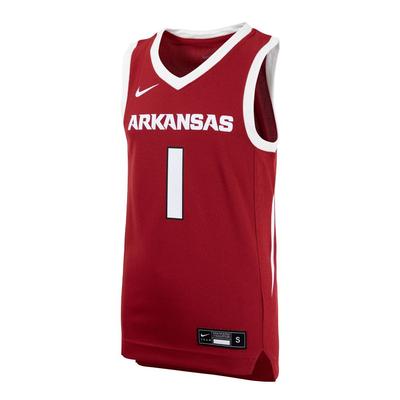 Arkansas YOUTH Replica Basketball Jersey
