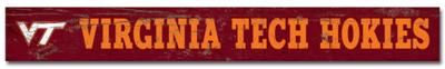 Virginia Tech Legacy Doorway Plank Sign
