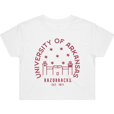 Arkansas Uscape Women's Crop Tee