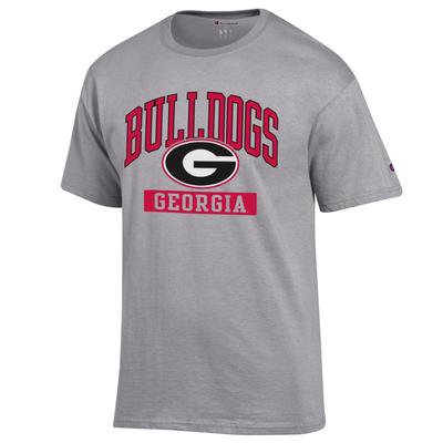 Georgia Champion Men's Arch Bulldogs Tee Shirt