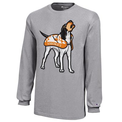 Tennessee Champion YOUTH Howling Smokey Jersey Long Sleeve Tee