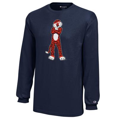 Auburn Champion YOUTH Long Sleeve Tee