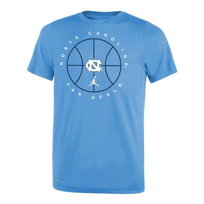 North Carolina YOUTH Nike Practice Legend Tee