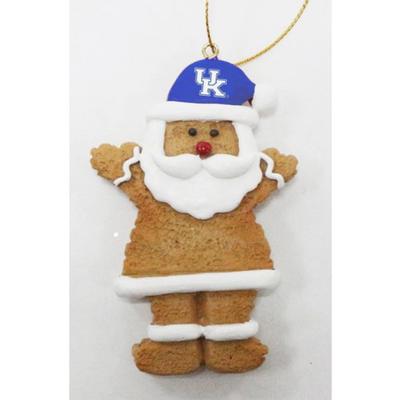 Kentucky Resin Cookie Dough Santa Ornament