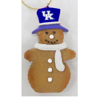 Kentucky Resin Cookie Dough Snowman Ornament