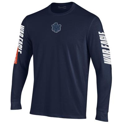 Auburn Under Armour Men's Hype Basketball Long Sleeve Tee