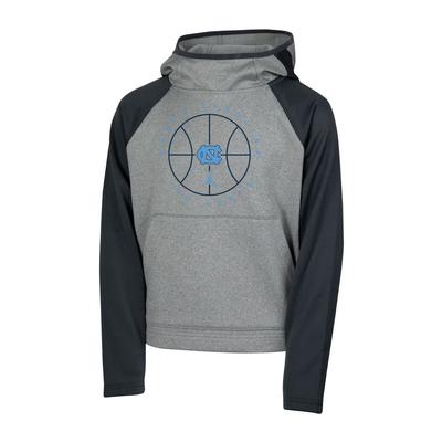 UNC Nike Jordan Brand Youth Basketball Spotlight Long Sleeve Hoodie