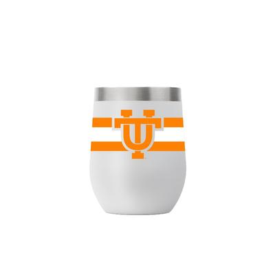 Tennessee Gametime Sidekicks Interlocking UT 12 oz Stemless Wine Tumbler
