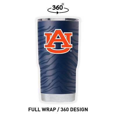 Auburn Gametime Sidekicks Tiger Stripe 20 oz Tumbler