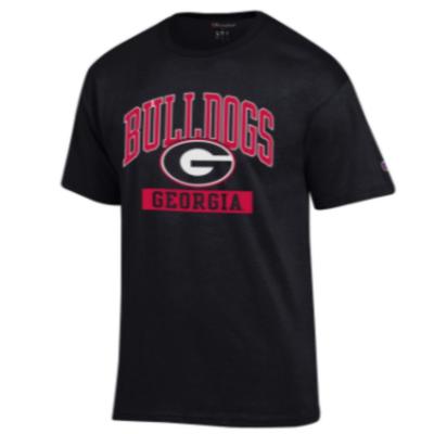Georgia Champion Men's Arch Bulldogs Tee Shirt