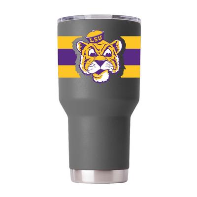 LSU Gametime Sidekicks Cartoon Mike 30 oz Tumbler