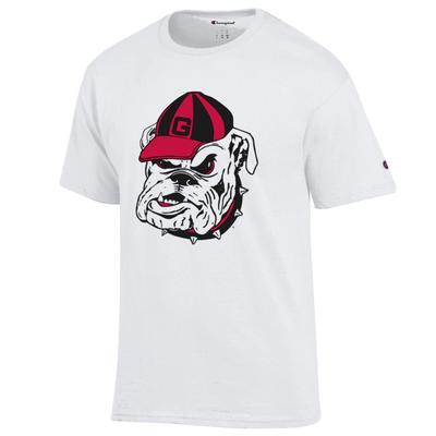 Georgia Champion Men's Giant Bulldog Head Tee Shirt