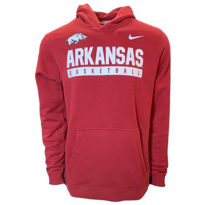 Arkansas Nike Basketball Club Stack Hoody Sweatshirt
