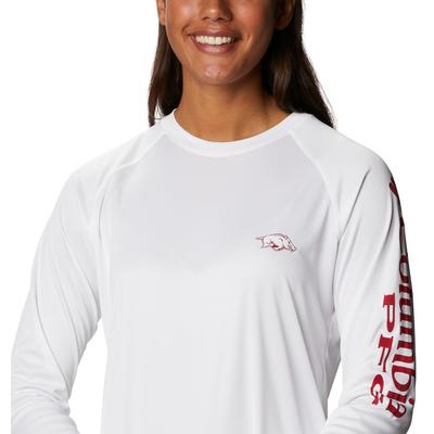 Arkansas Columbia Women's Tidal Long Sleeve Shirt