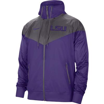 LSU Nike Men's Windrunner Jacket
