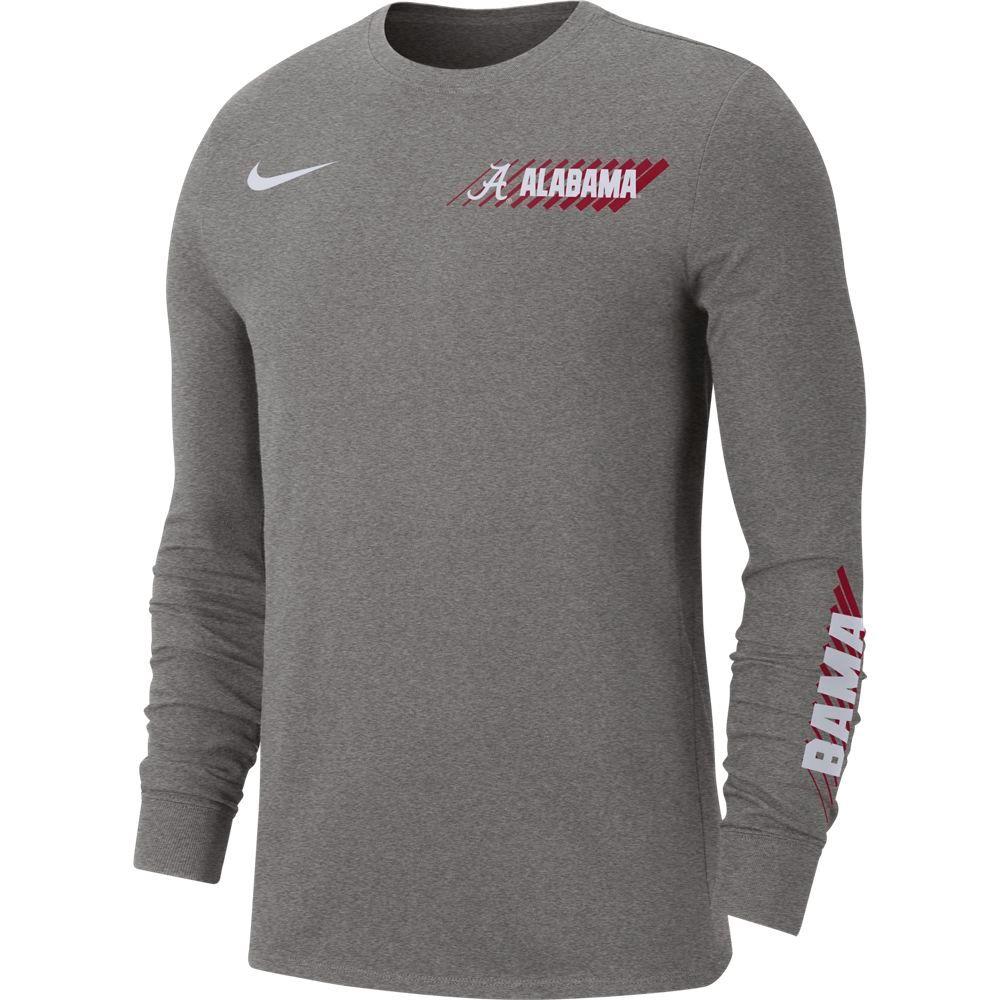 Bama | Alabama Nike Men's Dri-Fit Long Sleeve Tee | Alumni Hall