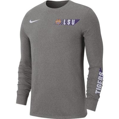 LSU Nike Men's Dri-Fit Long Sleeve Tee