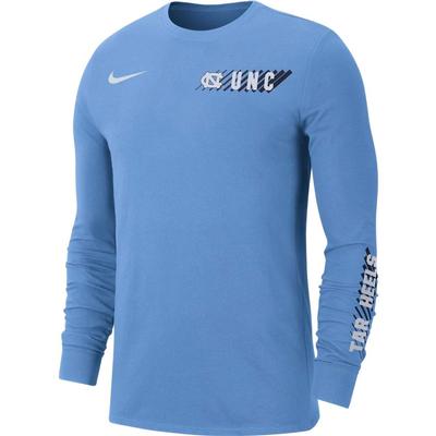 UNC Nike Men's Dri-Fit Long Sleeve Tee