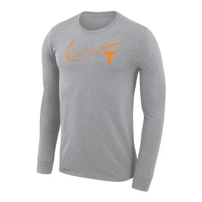 Tennessee Nike Dri-Fit Legend Long Sleeve Basketball Tee