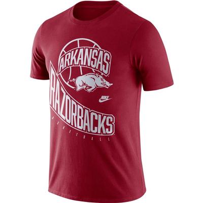 Arkansas Nike Men's Retro Basketball Tee