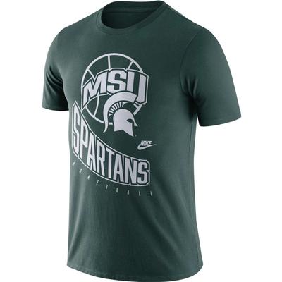 Michigan State Nike Men's Retro Basketball Tee