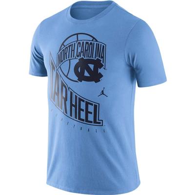 UNC Jordan Brand Men's Retro Basketball Tee