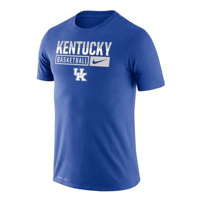 Kentucky Nike Dri-Fit Legend Short Sleeve Basketball Tee