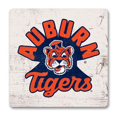 Auburn Legacy Retro Wood Magnet
