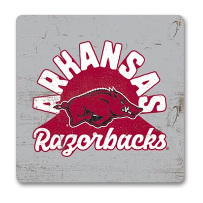 Arkansas Legacy Retro Wood Magnet