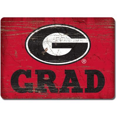 Georgia Legacy Rectangle Wood Magnet
