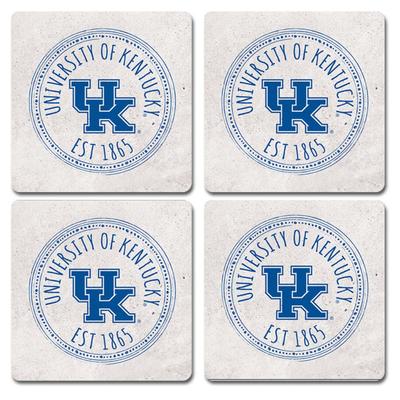 Kentucky Legacy 4 pk Coasters