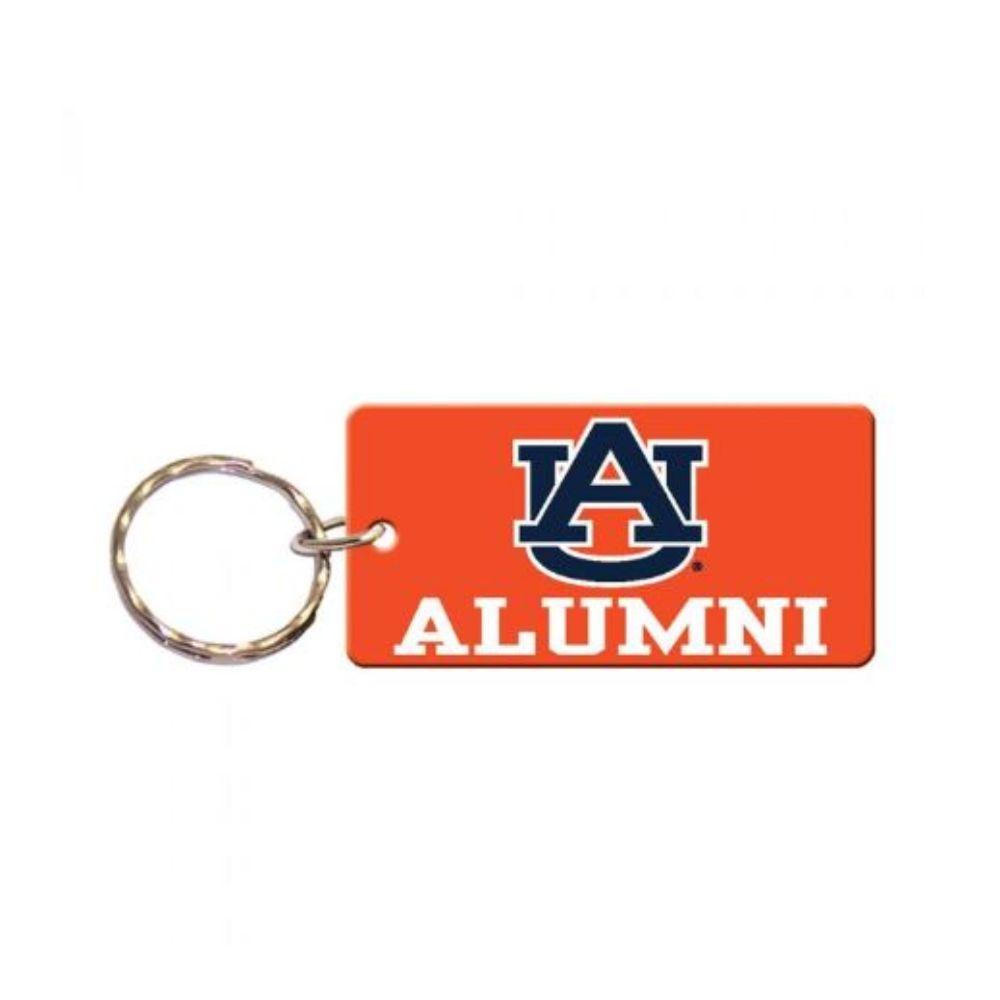  Auburn Rectangle Alumni Key Chain