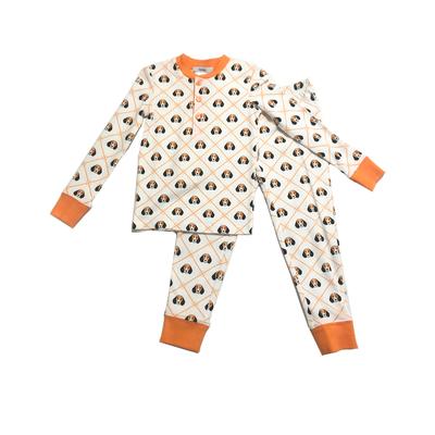 Ishtex Toddler Dog Long Sleeve Pajama Set