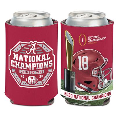 Alabama 2020 National Champions Logo Can Cooler