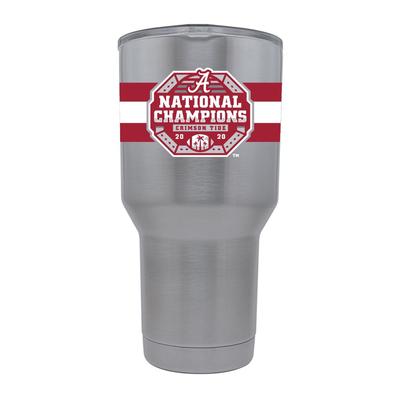 Alabama GTL 2020 National Champions Stainless Steel 30 oz Tumbler
