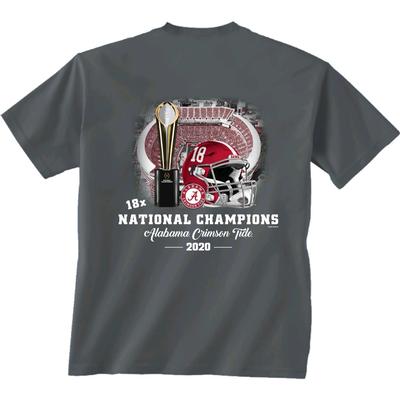 Alabama 2020 National Champions Youth 18 Time Champions Tee