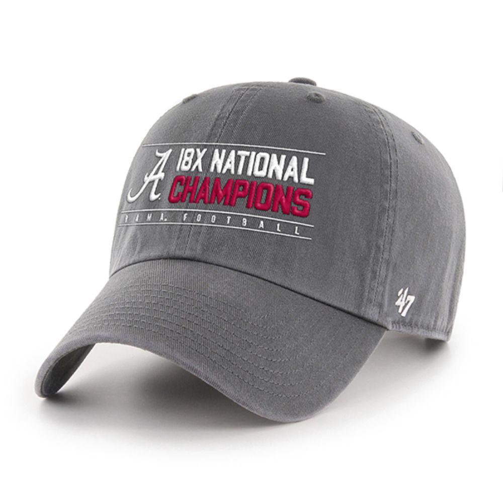 Bama Alabama 2020 National Champions 47' Brand 18 Time Champs Hat