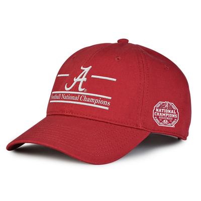 Alabama 2020 National Champions Bar Adjustable Hat